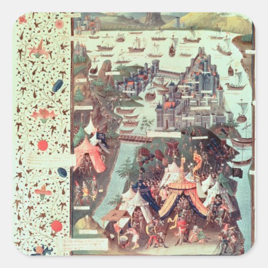 コンスタンティノープルの包囲 スクエアシール (正面)