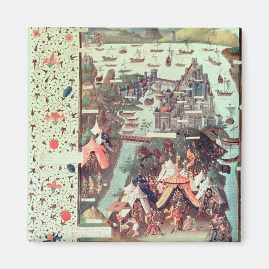 コンスタンティノープルの包囲 マグネット (正面)