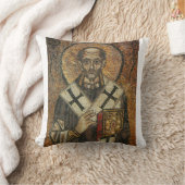コンスタンティノープルの聖ヨハネ・クリソストム大司教 クッション (ブランケット)