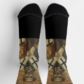 コンスタンティノープルの聖ヨハネ・クリソストム大司教 ソックス (上部)