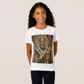 コンスタンティノープルの聖ヨハネ・クリソストム大司教 Tシャツ (正面フル)