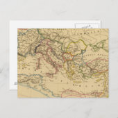 コンスタンティンとトラジャンの下のローマ帝国 ポストカード (正面/裏面)