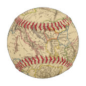 コンスタンティンとトラジャンの下のローマ帝国 野球ボール (裏面)