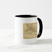 コンスタンティンとトラヤンの下のローマ帝国 マグカップ (正面右)