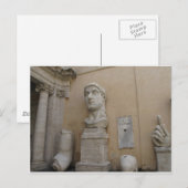 コンスタンティンの巨大な像 ポストカード (正面/裏面)