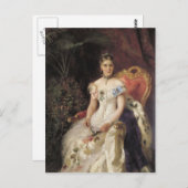 コンスタンティンマコフスキー – 伯爵夫人ポートレート ポストカード (正面/裏面)