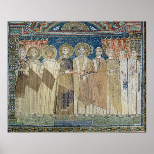 コンスタンティン四世は税を免除する ポスター (正面)