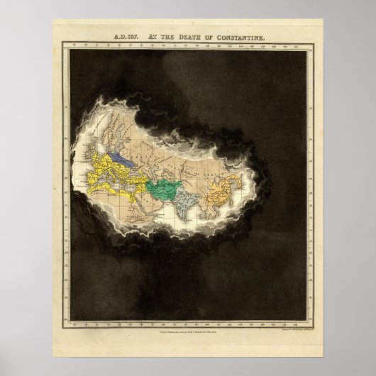 コンスタンティン紀元337年の死 ポスター (正面)
