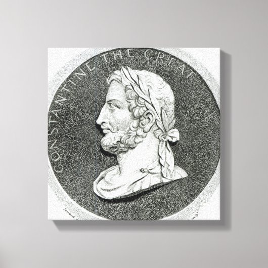 コンスタンティン素晴らしポートレート キャンバスプリント (正面)
