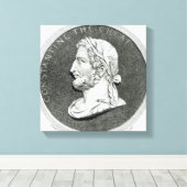 コンスタンティン素晴らしポートレート キャンバスプリント (インサイチュ (ウッドフロア))