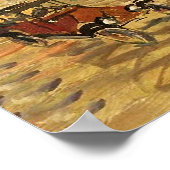 コンスタンティン・コロビン:夜のパリ ポスター (角)