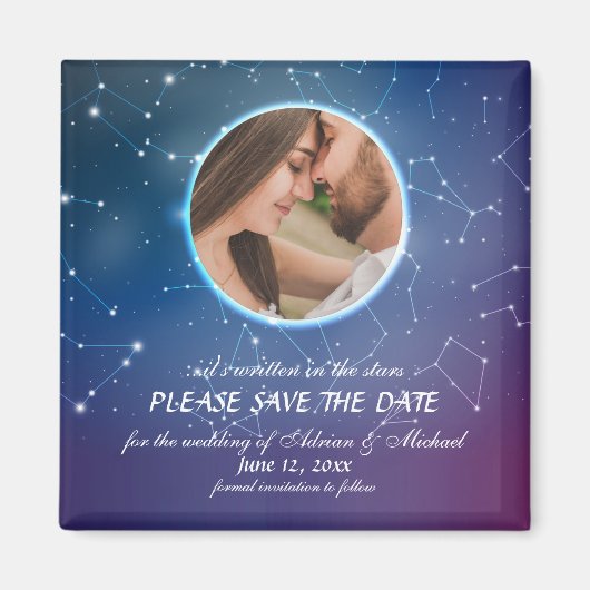 コンステレーションフォトマグネット マグネット (正面)