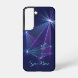 コンステレーション、抽象芸術ファンタジーのフラクタルアート名 SAMSUNG GALAXY S22ケース