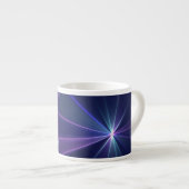 コンステレーション、抽象芸術ファンタジーフラクタル芸術 エスプレッソカップ (正面右)