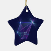 コンステレーション、抽象芸術ファンタジーフラクタル芸術 セラミックオーナメント (右)