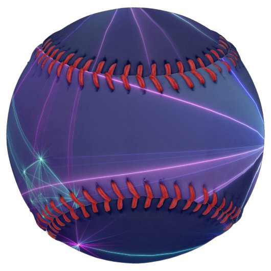 コンステレーション、抽象芸術ファンタジーフラクタル芸術 ソフトボール (正面)