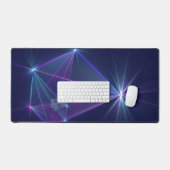 コンステレーション、抽象芸術ファンタジーフラクタル芸術 デスクマット (キーボード&マウス)