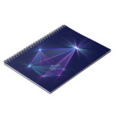 コンステレーション、抽象芸術ファンタジーフラクタル芸術 ノートブック (左側)