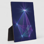 コンステレーション、抽象芸術ファンタジーフラクタル芸術 フォトプラーク (側面)