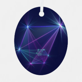 コンステレーション、抽象芸術ファンタジーフラクタル芸術 メタルオーナメント