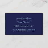 コンステレーション、抽象芸術ファンタジーフラクタル芸術 名刺 (裏面)