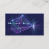 コンステレーション、抽象芸術ファンタジーフラクタル芸術 名刺 (正面)