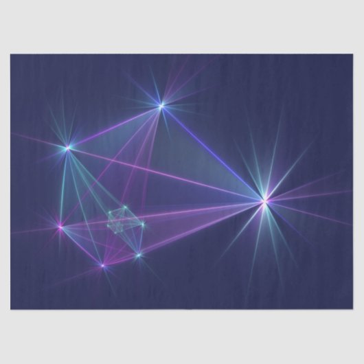 コンステレーション、抽象芸術ファンタジーフラクタル芸術 薄葉紙 (正面)