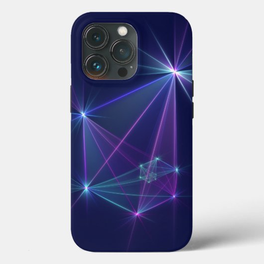 コンステレーション、抽象芸術ファンタジーフラクタル芸術 Case-Mate iPhoneケース (裏面)