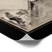 コンストックロードミン版木、銅版、版画(1876) ポスター (角)