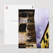 コンストラスト：フンシャル，マデイラ（ポルトガル） ポストカード (正面/裏面)