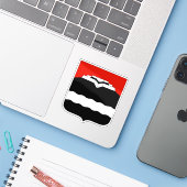 コンスビンガーの紋章 シール (ノートパソコンとiPhone)