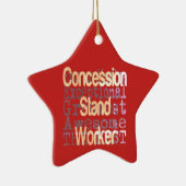 コンセッション・スタンドワーカー超並外れ セラミックオーナメント (右)