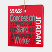 コンセッション・スタンドワーカー超並外カスタム セラミックオーナメント (左)