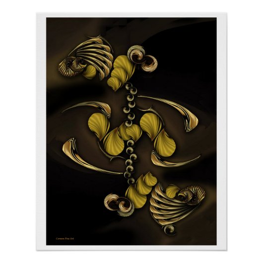 「コンセプチュアル分析を使用した静物分析」、ポスター ポスター (正面)