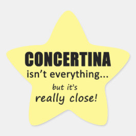 コンセプティナは全てではないスターのステッカー 星シール
