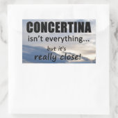 コンセプティナは全てではない長方形のシール 長方形シール (バッグ)