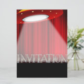 コンセプトエイリアンUFOサプライズパーティの招待状 招待状 (スタンド正面)