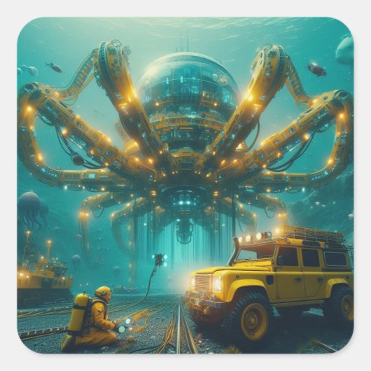 コンセプトディフェンダーステッカー スクエアシール (正面)