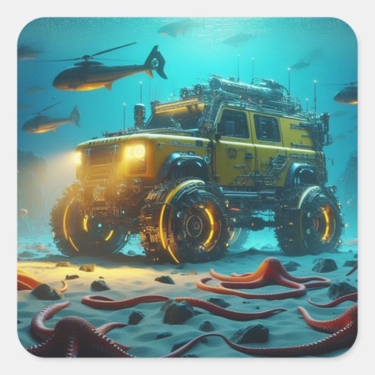 コンセプトディフェンダーステッカー スクエアシール (正面)