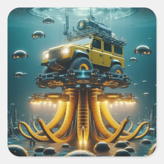 コンセプトディフェンダーステッカー スクエアシール (正面)