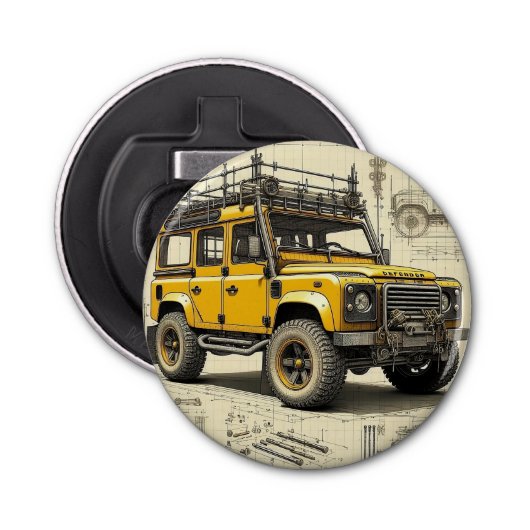 コンセプトディフェンダーボトルオープナー 栓抜き (正面)