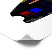 コンセプトパトカー – 自分の文字または画像を追加 ポスター (角)