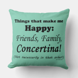 コンセルティーナが私を幸せに クッション