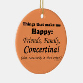 コンセルティーナが私を幸せに セラミックオーナメント (右)