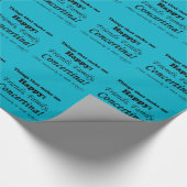 コンセルティーナが私を幸せに ラッピングペーパー (角)