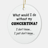 コンセルティーナ セラミックオーナメント (左)