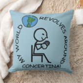 コンセルティーナ – ワールドのまわりにリボルブ クッション (ブランケット)