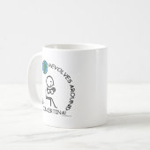 コンセルティーナ – ワールドのまわりにリボルブ コーヒーマグカップ (正面左)