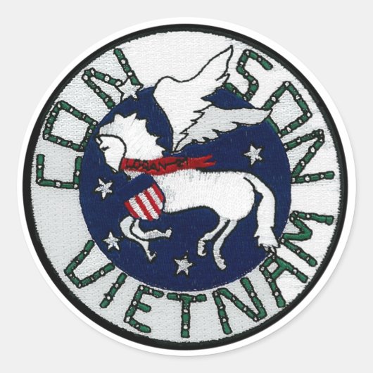 コンソンステッカー ラウンドシール (正面)