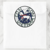 コンソンステッカー ラウンドシール (バッグ)